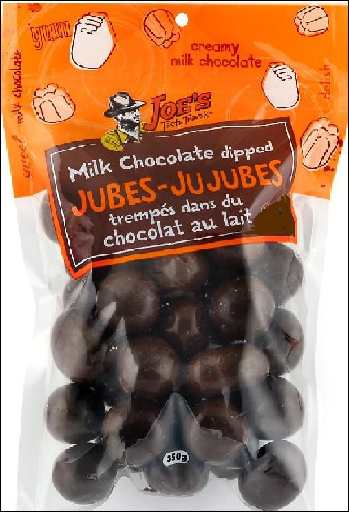 Joe's Tasty Travels Milk Chocolate Dipped Jubes Walmart Canada